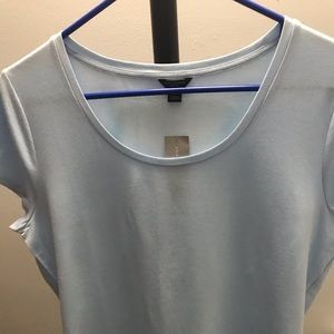 Ann Taylor petite round neck cotton tee